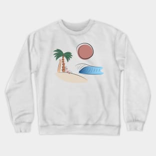 Summer Surf days Crewneck Sweatshirt